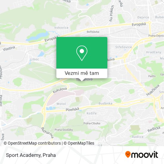 Sport Academy mapa