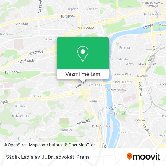 Sádlík Ladislav, JUDr., advokát mapa