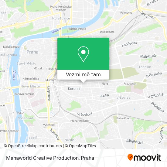 Manaworld Creative Production mapa