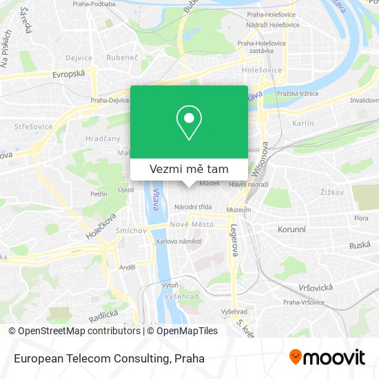 European Telecom Consulting mapa