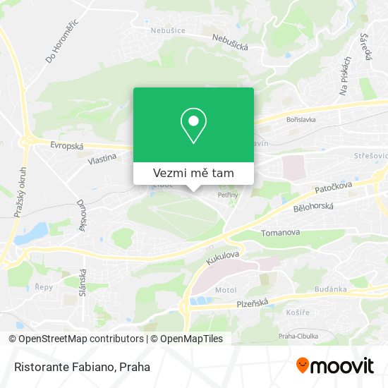 Ristorante Fabiano mapa