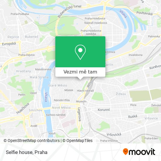 Selfie house mapa