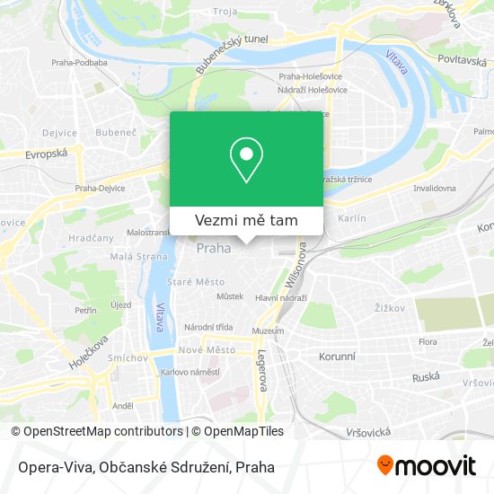 Opera-Viva, Občanské Sdružení mapa