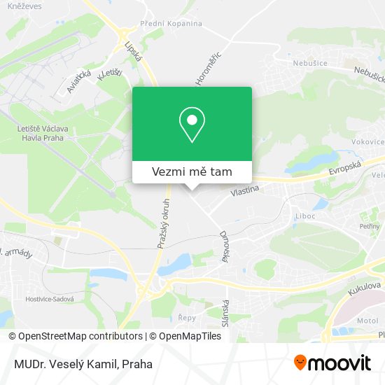 MUDr. Veselý Kamil mapa