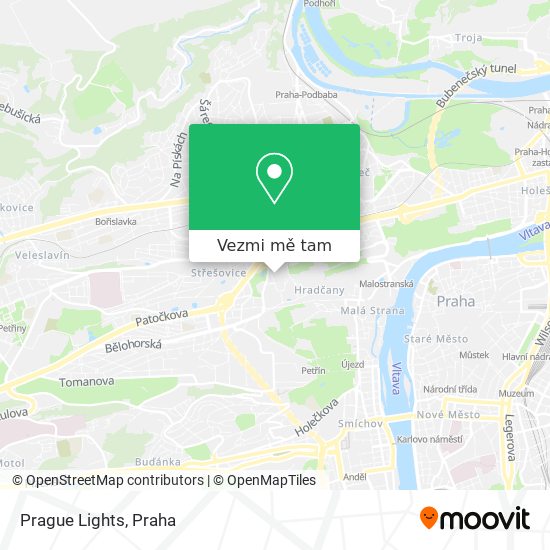 Prague Lights mapa