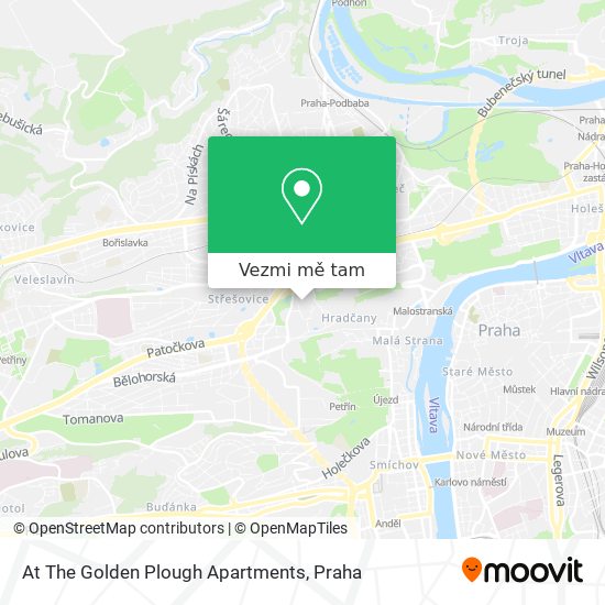 At The Golden Plough Apartments mapa