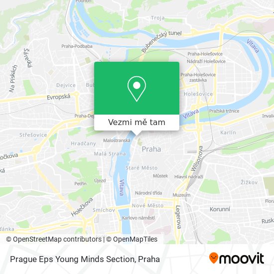 Prague Eps Young Minds Section mapa