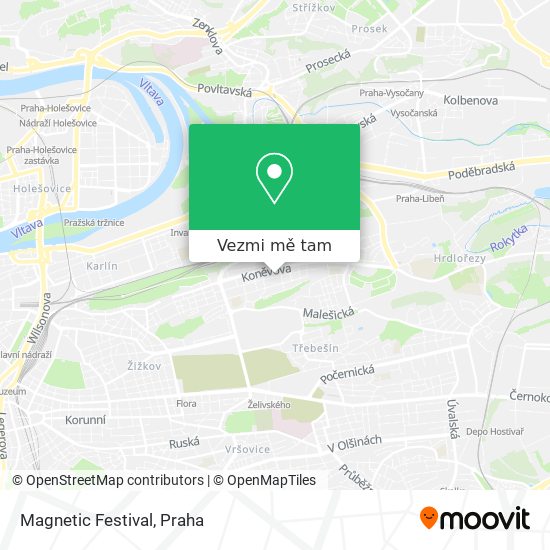 Magnetic Festival mapa