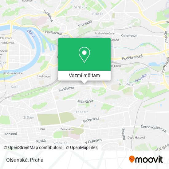 Olšanská mapa