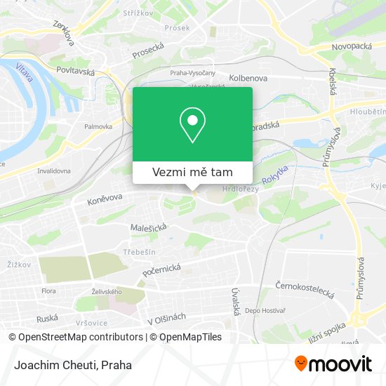 Joachim Cheuti mapa