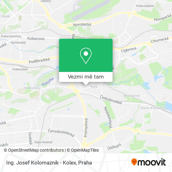 Ing. Josef Kolomaznik - Kolex mapa