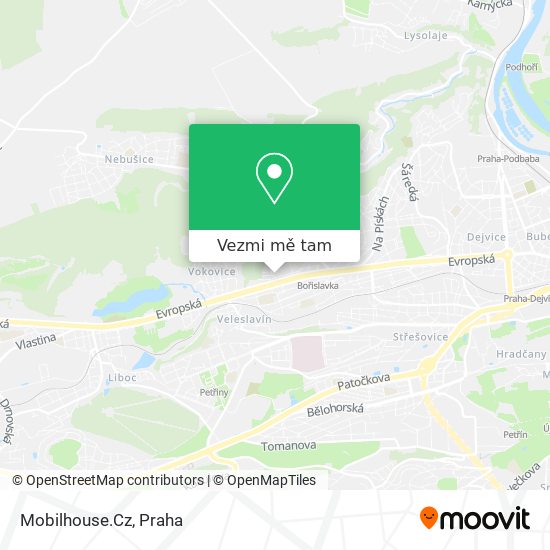 Mobilhouse.Cz mapa