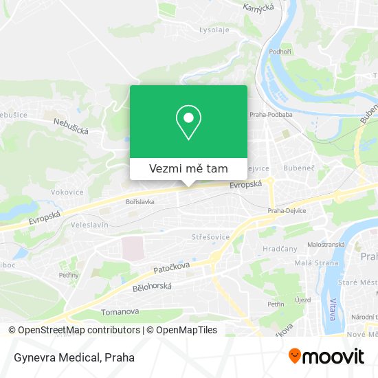 Gynevra Medical mapa