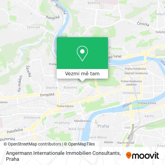 Angermann Internationale Immobilien Consultants mapa