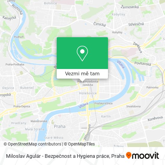 Miloslav Agulár - Bezpečnost a Hygiena práce mapa