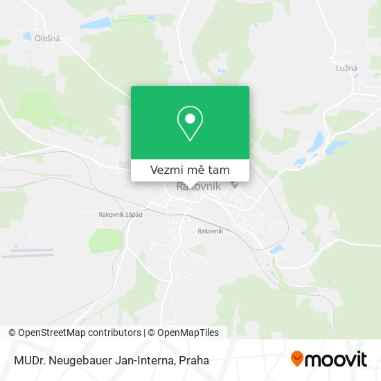MUDr. Neugebauer Jan-Interna mapa
