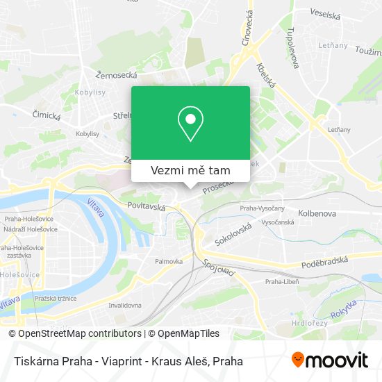 Tiskárna Praha - Viaprint - Kraus Aleš mapa