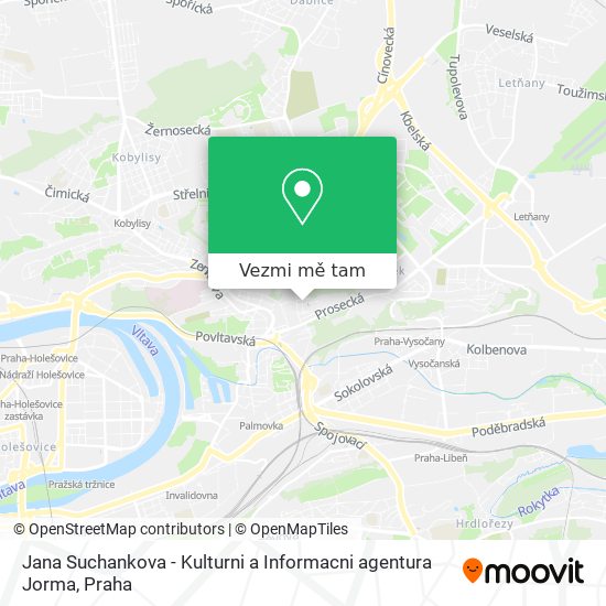 Jana Suchankova - Kulturni a Informacni agentura Jorma mapa