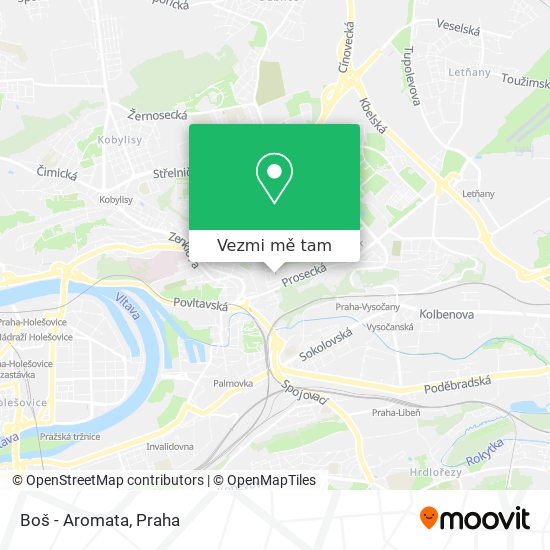 Boš - Aromata mapa