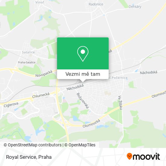 Royal Service mapa