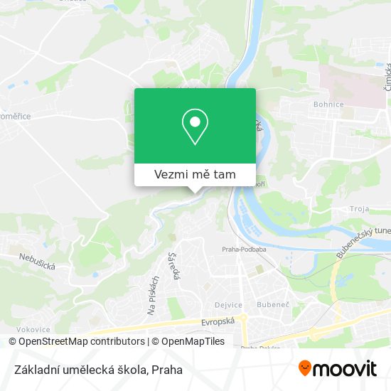 Základní umělecká škola mapa