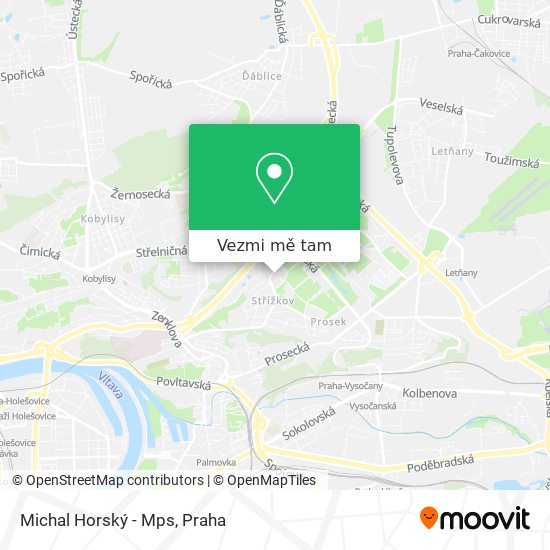 Michal Horský - Mps mapa