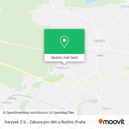 Kerýsek Z.S. - Zábava pro děti a Rodiče mapa