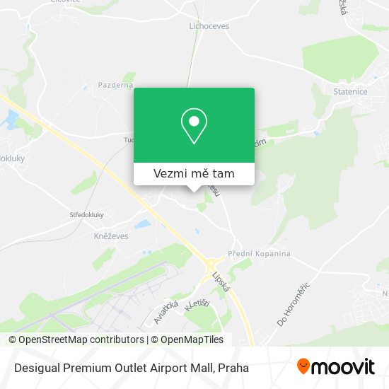 Desigual Premium Outlet Airport Mall mapa