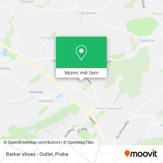 Barker shoes - Outlet mapa