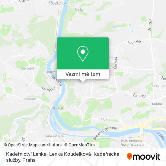 Kadeřnictví Lenka- Lenka Koudelková- Kadeřnické služby mapa