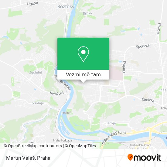Martin Valeš mapa