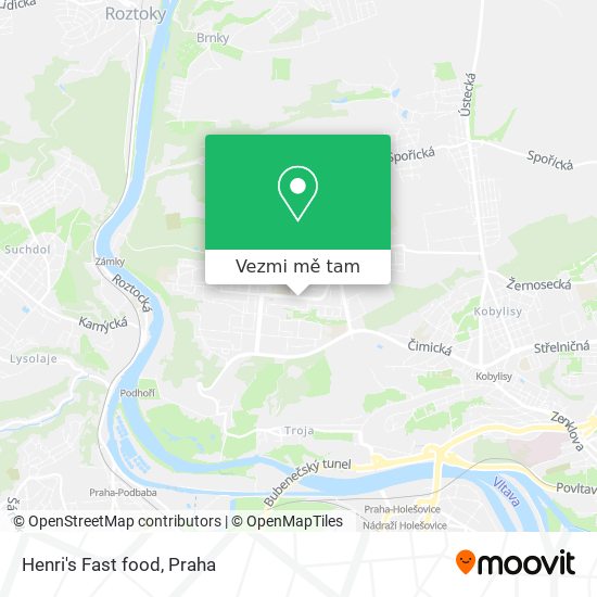 Henri's Fast food mapa