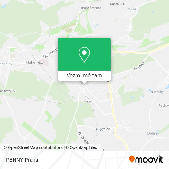 PENNY mapa