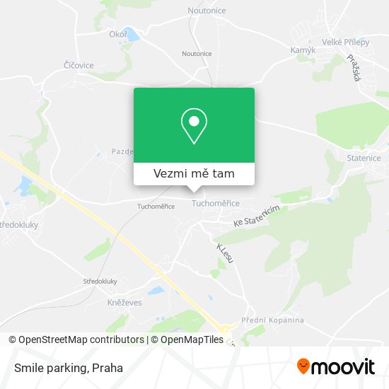 Smile parking mapa