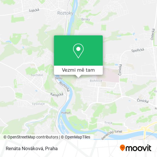 Renáta Nováková mapa