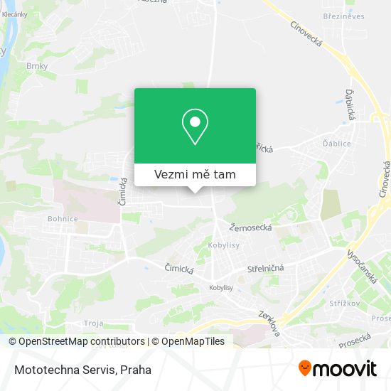 Mototechna Servis mapa