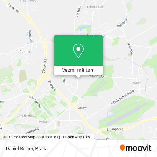 Daniel Reiner mapa