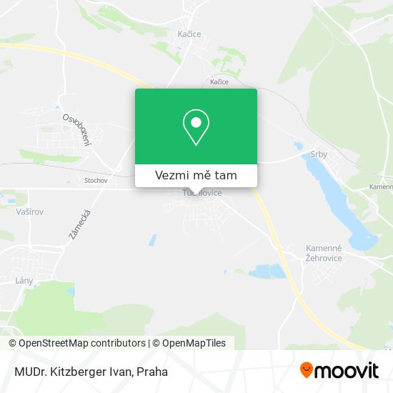 MUDr. Kitzberger Ivan mapa