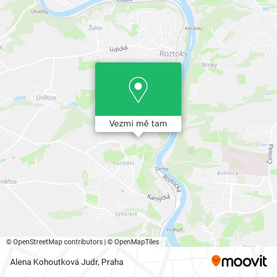 Alena Kohoutková Judr mapa