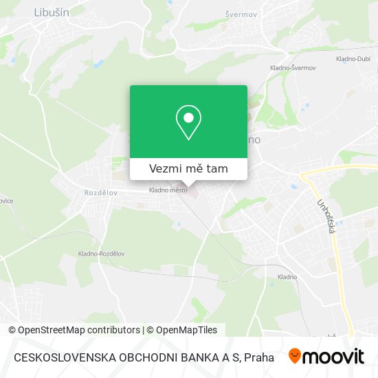 CESKOSLOVENSKA OBCHODNI BANKA A S mapa