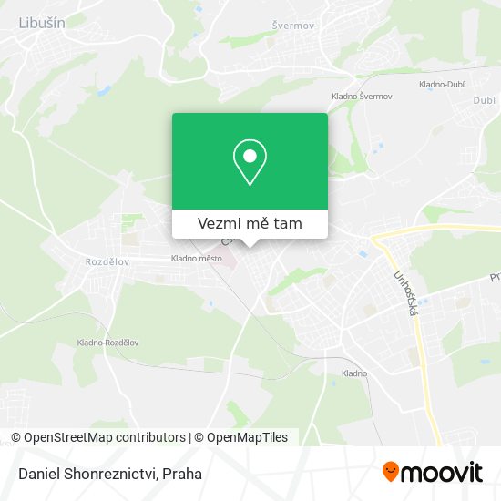 Daniel Shonreznictvi mapa