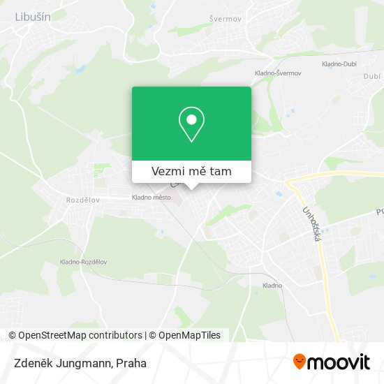 Zdeněk Jungmann mapa