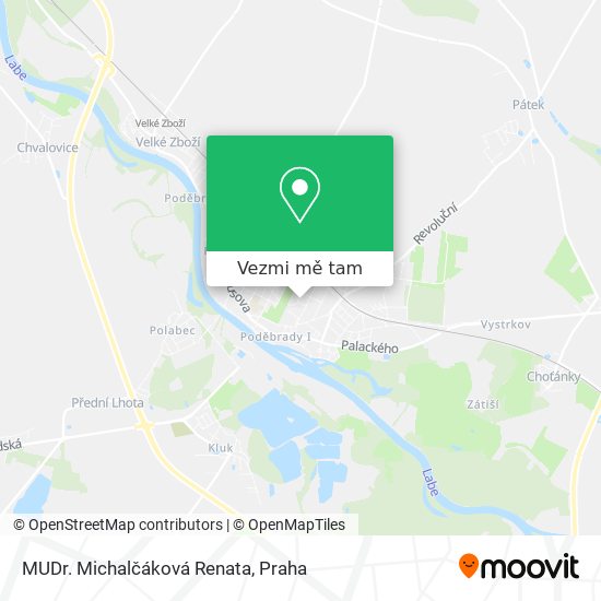 MUDr. Michalčáková Renata mapa