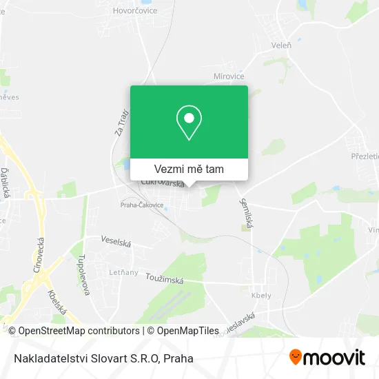 Nakladatelstvi Slovart S.R.O mapa