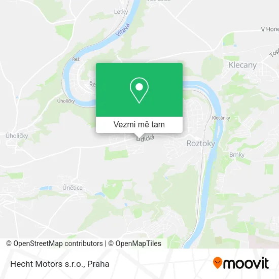 Hecht Motors s.r.o. mapa