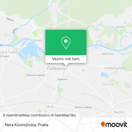 Nera Kovovýroba mapa