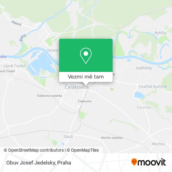 Obuv Josef Jedelsky mapa