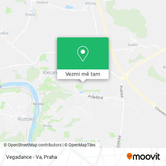 Vegadance - Va mapa