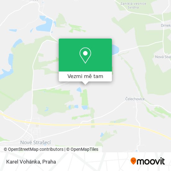 Karel Vohánka mapa