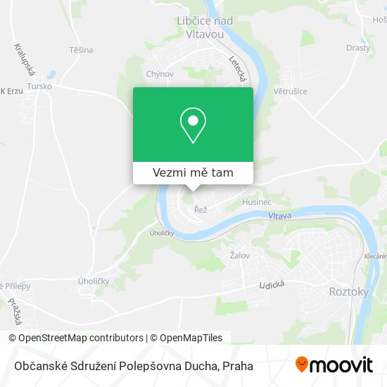 Občanské Sdružení Polepšovna Ducha mapa